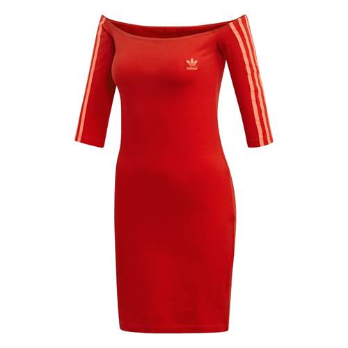 Adidas Shoulder Dress Scarle Rot