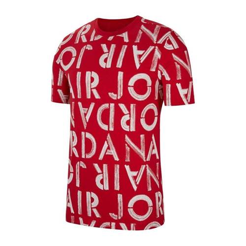 Nike Air Jordan Printed Crew Weiß,Rot