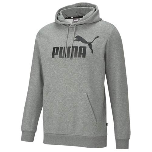 Puma Essential Big Logo Hoody Grau