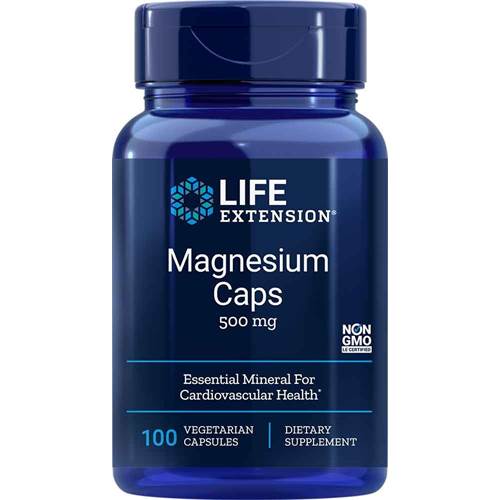 Life Extension Magnesium Caps Dunkelblau