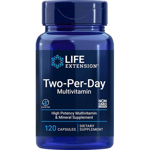 Life Extension Two-per-day Dunkelblau