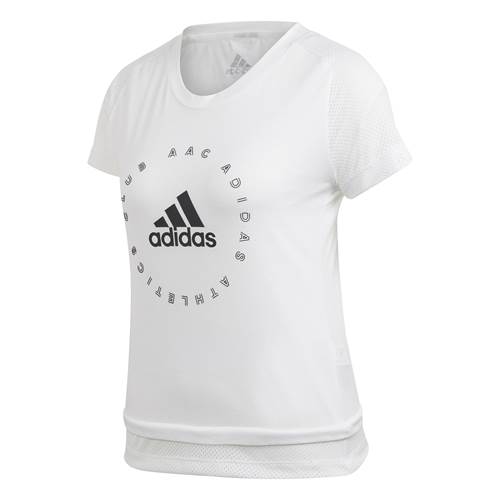 Adidas Slim Graphic Weiß