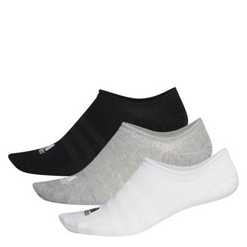 Adidas NO Show Sock 3P Weiß,Schwarz,Grau