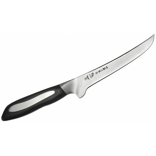 Küchenmesser Tojiro Nóż DO Filetowania ZE Stali Nierdzewnej Flash Czarny 15 CM