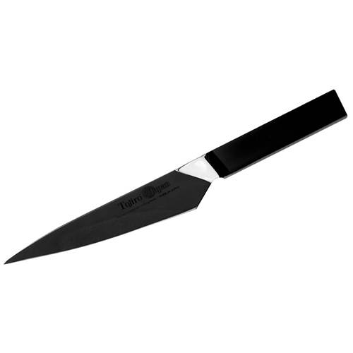 Tojiro Origami Black 13 CM Nóż Uniwersalny ZE Stali Nierdzewnej Schwarz