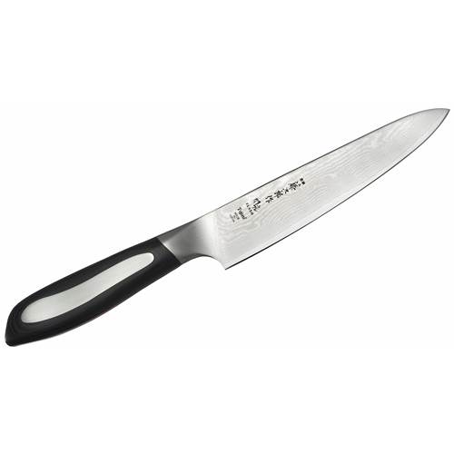 Küchenmesser Tojiro Nóż Uniwersalny ZE Stali Nierdzewnej Flash Japanese Czarny 15 CM
