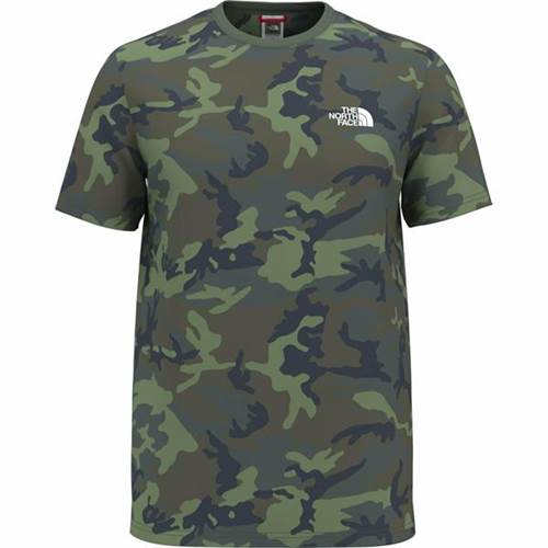 The North Face M SS Simple Dome Tee Olivgrün