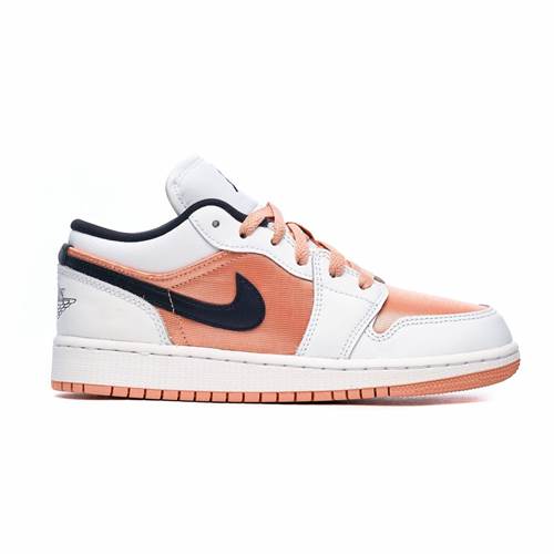 Nike Air Jordan 1 Low GS Weiß,Orangefarbig