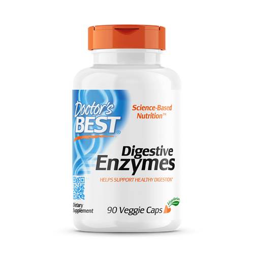 Doctor's Best Digestive Enzymes Weiß