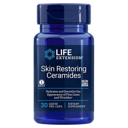 Nahrungsergänzungsmittel Life Extension Skin Restoring Ceramides