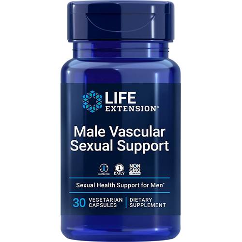 Life Extension Male Vascular Sexual Support Dunkelblau