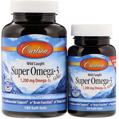 Nahrungsergänzungsmittel Carlson Labs Super Omega-3