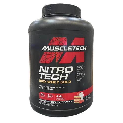 Nahrungsergänzungsmittel MuscleTech Nitro-tech 100% Whey Gold