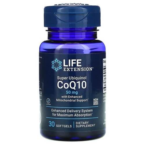 Nahrungsergänzungsmittel Life Extension Super Ubiquinol Coq10