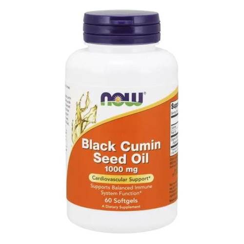 Nahrungsergänzungsmittel NOW Foods Black Cumin Seed Oil