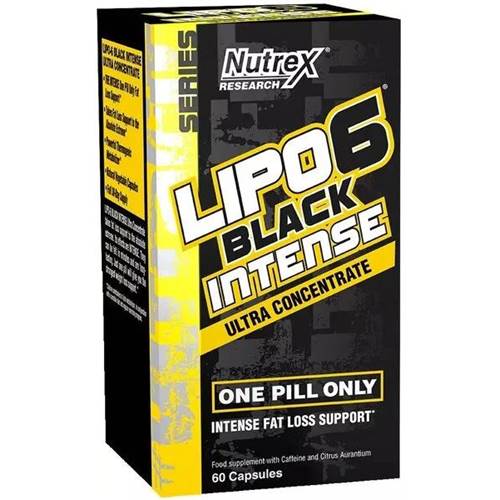 Nahrungsergänzungsmittel Nutrex Lipo-6 Black Intense Ultra Concentrate