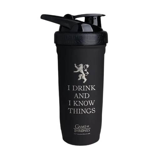 SmartShake Reforce Stainless Steel Game Of Thrones, I Drink And I Know Things 