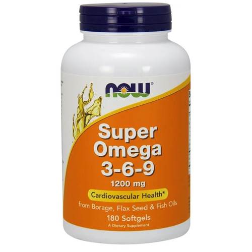 Nahrungsergänzungsmittel NOW Foods Super Omega 3-6-9