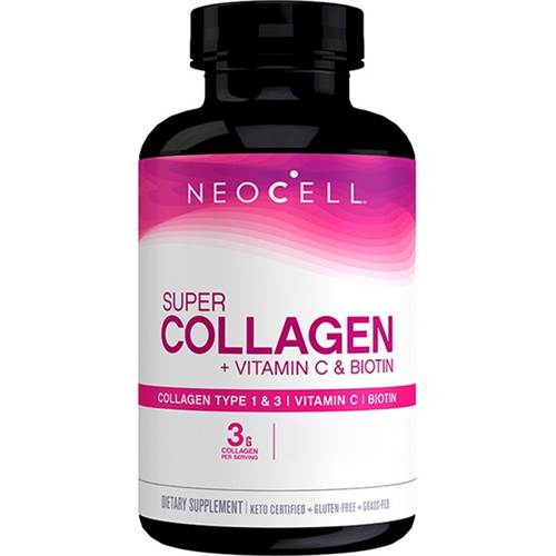 NeoCell Super Collagen And Vitamin C And Biiotin Schwarz