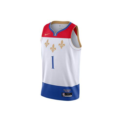 Nike Nba New Orleans Pelicans Zion Williamson City Edition Weiß