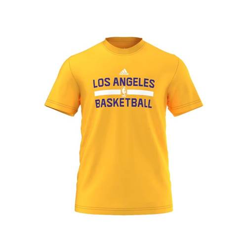 Adidas Wntr Hps Game T Los Angeles Lakers Gelb
