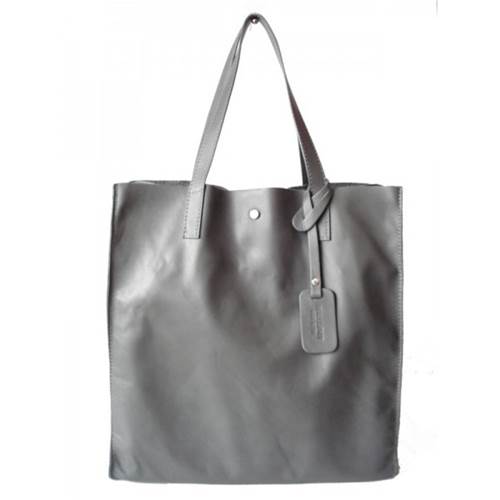 Handtasche Vera Pelle Shopper Bag Genuine Leather A4