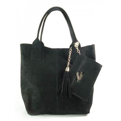 Handtasche Vera Pelle Zamsz XL A4 Shopper Bag