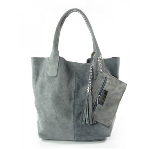 Handtasche Vera Pelle Zamsz XL A4 Shopper Bag