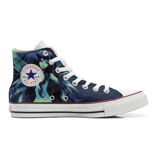 Converse Original Customized With Printed Italian Style Handmade Shoes Elfo A11065