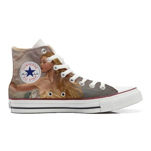 Converse Original Customized With Printed Italian Style Handmade Shoes Fata Style A11137
