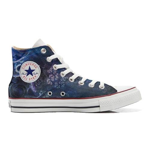 Converse Original Customized With Printed Italian Style Handmade Shoes Infinity Texture A11255