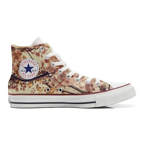 Converse Original Customized With Printed Italian Style Handmade Shoes Autumn Texture A11270
