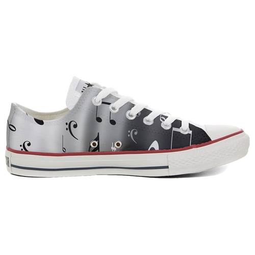 Converse Original Customized With Printed Italian Style Handmade Shoes Musical Notes B12016