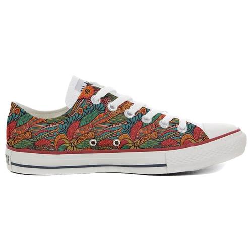 Converse Original Customized With Printed Italian Style Handmade Shoes Infinity Texture B12282