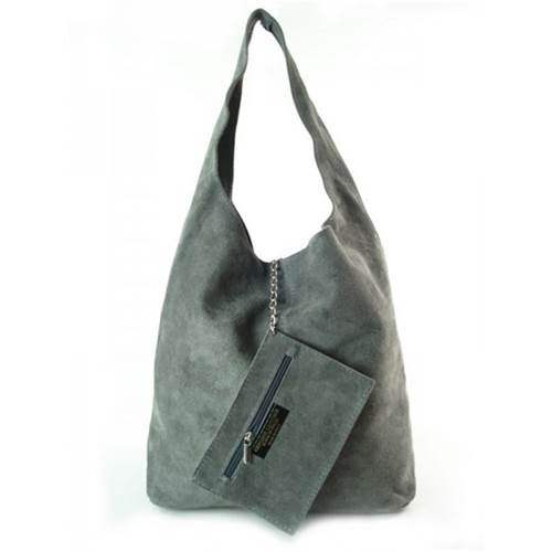 Vera Pelle Zamsz Shopper Bag XL A4 W456G