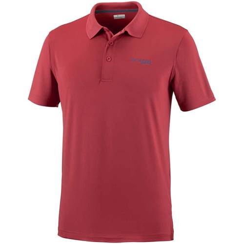 Columbia Pfg Low Drag Polosunset Red FO6138683