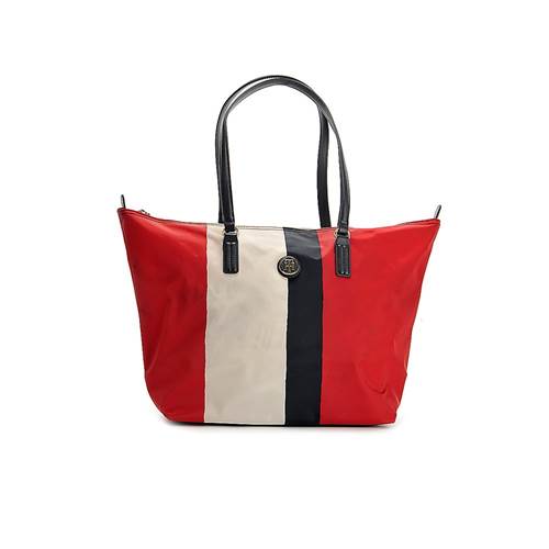 Tommy Hilfiger Poppy Tote Vertical Stripe AW0AW03763904