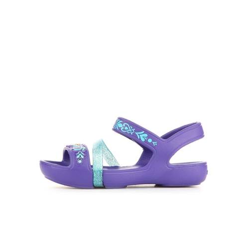 Schuh Crocs Line Frozen Sandal K Ultraviolet