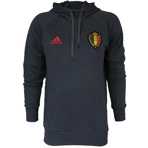 Adidas Royal Belgian Football Association Rbfa Hooded Sweat Top AC5760