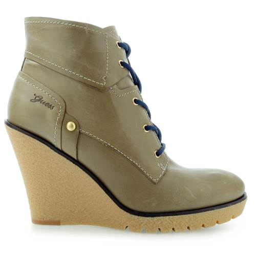 Guess Eireen Shootie Ankle Boot Taupe FL4ERNLEA09TAUPE