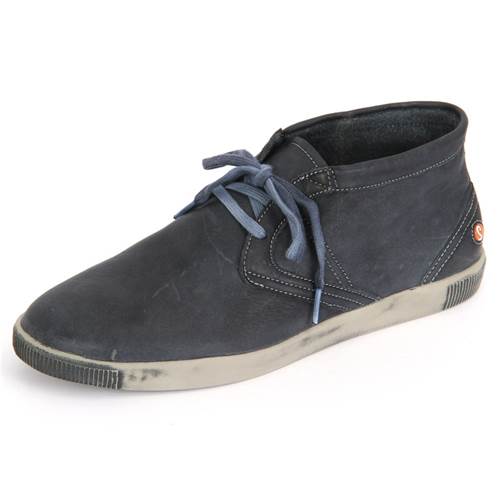 Softinos Tim Navy Washed Leather P900187518