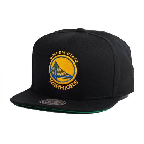 Mitchell & Ness Mitchell Ness Nba Golden State Warriors Wool Solid Snapback NL99ZGOLWARBLK