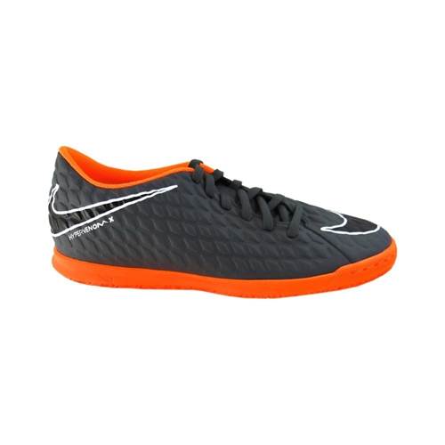 Nike Hypervenomx Phantom Club IC Grau,Orangefarbig