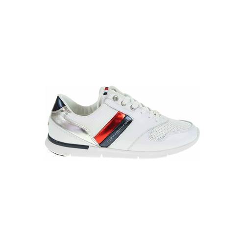 Tommy Hilfiger Light Weight Leather Sneaker White FW0FW02805020