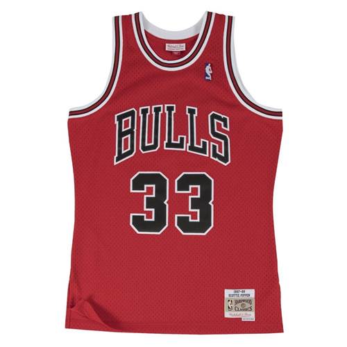 Mitchell & Ness Scottie Pippen Nba Chicago Bulls Rot