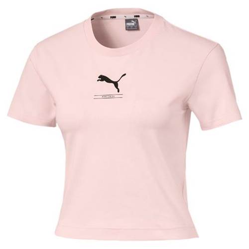 Puma Nutility Fitted Tee Rosa