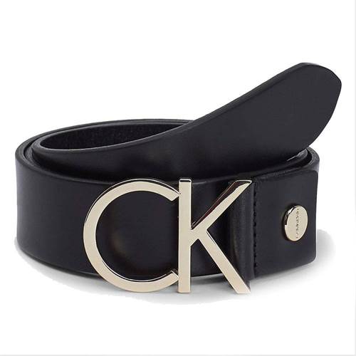 Calvin Klein Logo Belt Schwarz