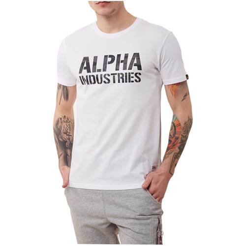 T-shirt Alpha Industries Camo Print Tshirt