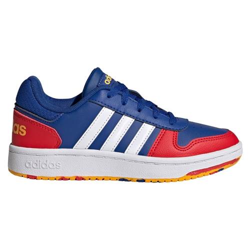 Adidas JR Hoops 20 Rot,Blau