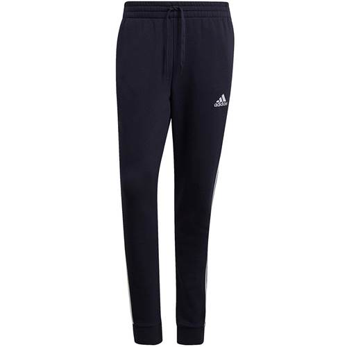 Adidas Essentials Fleece Tapered Cuff 3BAND Pants Schwarz